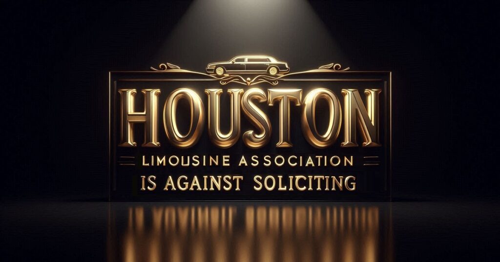 Houston Limousine Association's Stand Against Illegal Soliciting