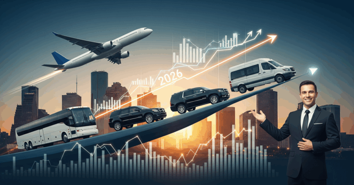 Houston limousine industry trends for 2026, including travel forecasts, growth drivers, and strategies