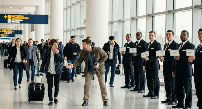 Unlawful Solicitation at IAH Airport